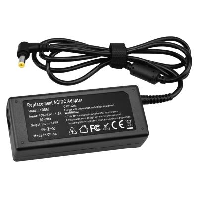 China 19v 3.16a 60w laptop power adapter laptop charger for ACER for sale