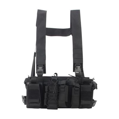 China Custom Tactical Chest Rig Vest Outdoor Combat Security Outdoor Rig Tactical Vest for sale