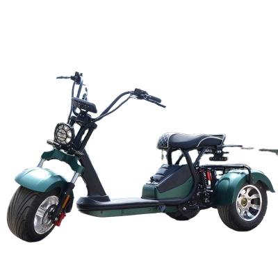 China Other warehouse 60V 20Ah 1500w 2000w adult three wheel bicycle lithium battery hot selling electric tricycle 3 wheel scooter citycoco for sale