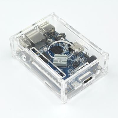 China Good Quality Custom Orange Pi PC Acrylic Orange Pi PC Case With After-sales Service for sale