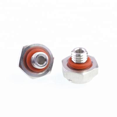 China Electronic Device IP 68 Pressure Release Valve M8*1.25- Thread Copper Hydrophobic Air Breather Vent for sale