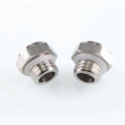 China Exterior Electronics Air Release Screw In Conduit Waterproof M16 Metal Screw Conduit Socket for sale