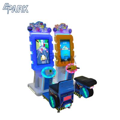 China Blond children amusement video arcade coin operated racing electronic game machine for sale