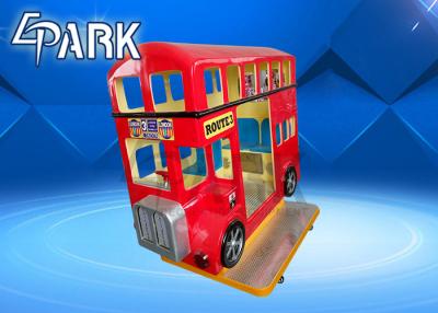 China London Bus 3 seats popular mp3 music Kids Coin operated amusement park swing machine kiddie ride for sale