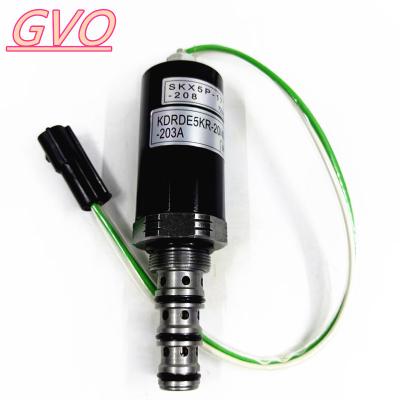 Cina KDRDE5KR-20 40C07-203A Valvola solenoide per Kobelco SK60-3 SK200-2 in vendita