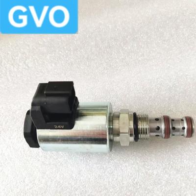 China XCMG200 XE60 75 80 150 215 230 2510510excavator parts fuel tank sensor solenoid valve Excavator pilot safety lock rotary solenoid valve coil spoolcoil solenoid valve core for sale