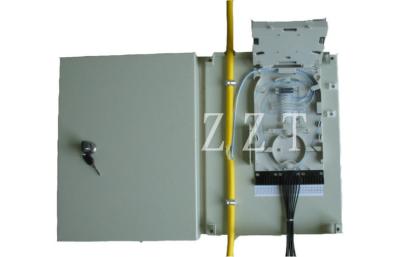 China Wall Mounted Single Fiber Optic Termination Box Drop Cable For Mechanical Splice for sale