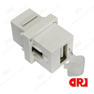 China USB module  UTP network Keystone Jack fit for USB 2.0/3.0 Cable for sale