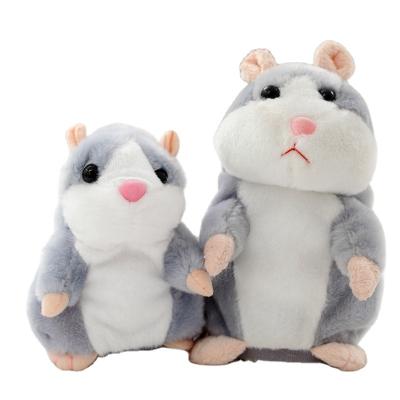 China Music New 2022 Hot Selling The Last Christmas Talking Toys Talking Hamster Plush Toy Stuffed Singing Christmas Toys for sale