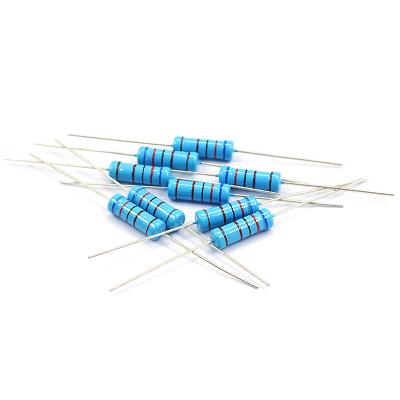 China INKSON 100pcs/set Electronic Circuit Ohm Metal Film Resistor 3W 1R 4.7R 51R 47K 100R 120R 200R 220R 330R 470R 510R 500k for sale