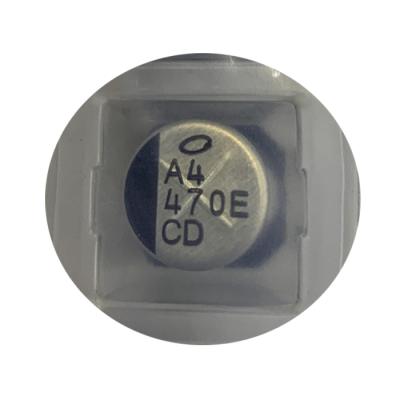 China INKSON UCD SMD 470UF 20% Aluminum Lytic Capacitor 25V UCD1E471MNL1GS for sale