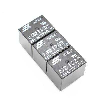 China INKSON 5V 12V 24V 3A 240V 8PIN Signal Relay SRE-05VDC-SL-2C SRE-05VDC-SL-2C SRE-12VDC-SL-2C SRE-24VDC-SL-2C for sale