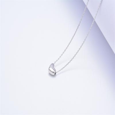 China Tiny 925 Sterling Sliver Initial Necklace 26 A-Z Alphabet Necklace Women Mothers Daughters Day Gift Tiny Pendant for sale