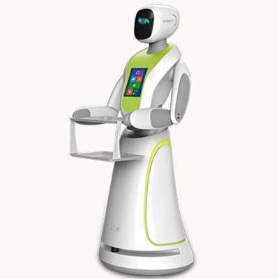 中国 2019Year Comercial Service Robot Intelligent Robot for Businesses Catering Restaurant Service Waiter Robot Deliver 販売のため