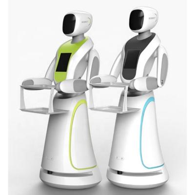 China Comercial Service Robot Intelligent Robot For Businesses Catering Restaurant Service Waiter Robot Deliver for sale