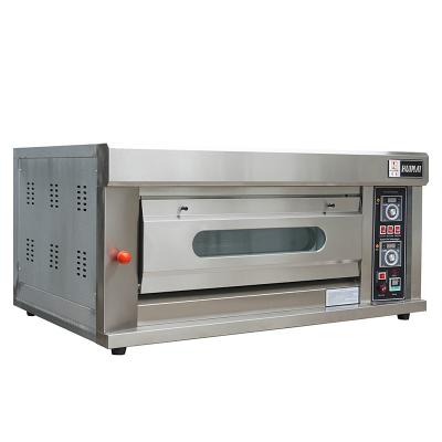 China Commercial electric single deck oven single tray pizza oven equipment bakery supply bakiing oven for sale for sale