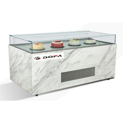 China Single-temperature Commercial Cake Display Refrigerator / Clear Acrylic Cake Display Showcase Cabinet for sale