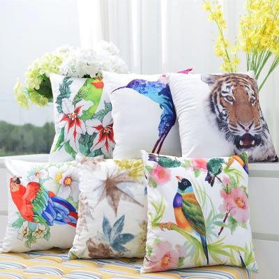 China Printed Anti-Static Rests Chinese Landscape Painting Ink-Wash Flower And Bird Scenery Cushion for sale