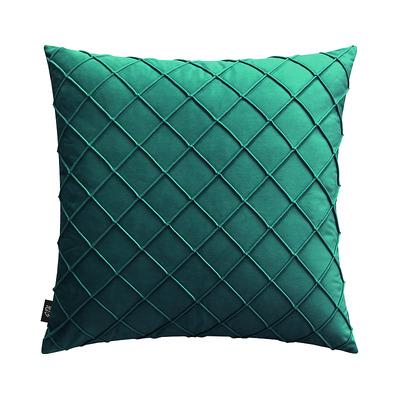 China Custom Single Color Cushion Single Shaped Design Velvet Cushion Sofa Cover for sale