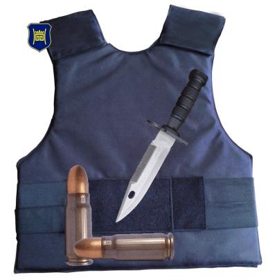 China Anti Covert Ballistic Hit Vest/Hidden Covert Bullet Proof Vest With IIIA E1 24J Stab Resistant Bullet Panel Anti Double Anti Hit Vest for sale