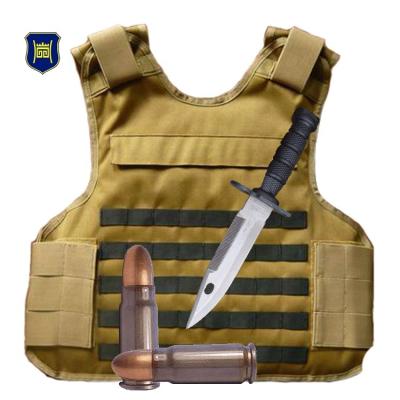 China Secret Ballistic Hit Panel / Level 1 24J, 36J of Hit Knife Armor Vest Tactical Body Armor NIJ Plate 4 Anti Proof Ballistic Vest for sale