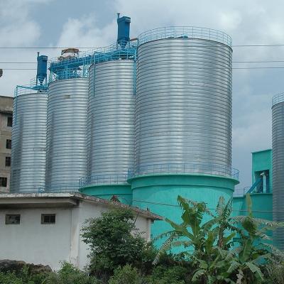 China Building Material Shops Steel Cement Silos Good Sealing And 5000 Ton Solid For Sales Engineers To Install Cement Silo At Your Site for sale