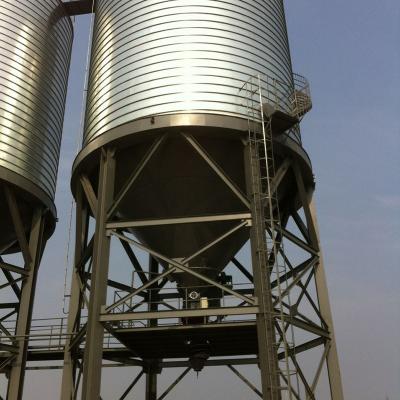 China Building Material Stores Customized Steel Mixing Silo For Different Types Cement Mixing From Expert Nuode for sale