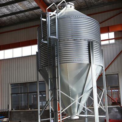 China Building material shops 275g/m2 hot-dip galvanized steel and PVC silo for sale from leading supplier North for sale