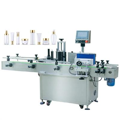 China YS510XM Food Plastic Glass Wrap Around Labeling Machine For Cosmetics Jar Water Juice Box Beer Etikettier for sale