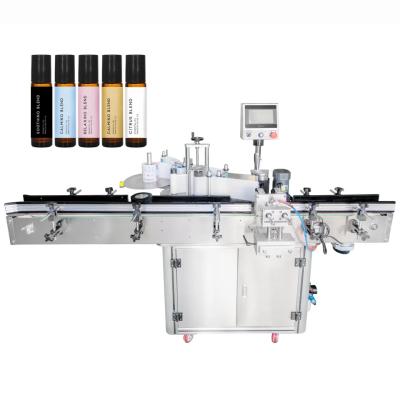 China Food YS510 Round Bottle Orientation Oil Sticker Auto Adhesive Juice Labeler Plastic Label Attaching Applicator Labeling Machine for sale