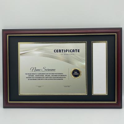 China Wholesale Price 14inch Modern Graduation Certificate Frame Diploma Certificate Photo Frame for sale