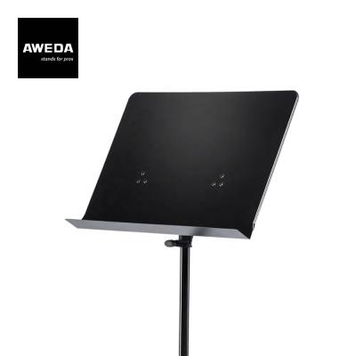 China AWEDA Metal Orchestra Light Steel Music Stand, With Non-Perforated Desktop >>OX E for sale