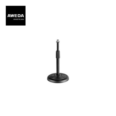 China AWEDA Adjustable Round Base Microphone Stand AMS-822 for sale