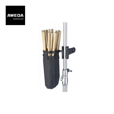 China AWEDA Drum Stick Bag Drumstick Clamp with Quick Clip System for 12 Pair ADSH-B10 Drumstick for sale