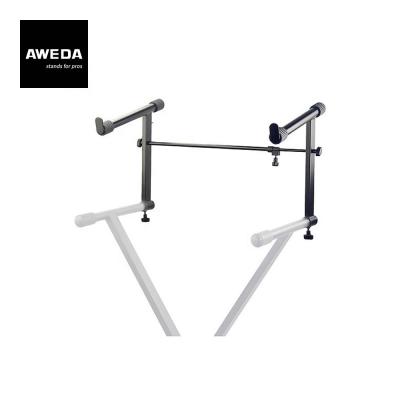 China AWEDA Steel 2nd Row For X Style Keyboard Stands Keyboard Table Accessories Double Piano Stand>>ET10 for sale