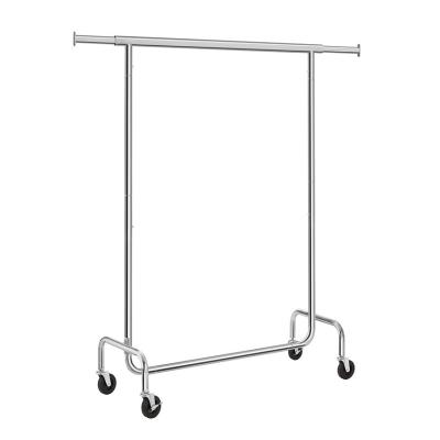 China Streamline Your Entryway with This Stainless Steel Color Shoe Bench Featuring Coated Shelving Clothing Hanger and Shelf for sale