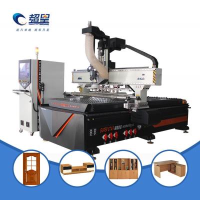 China Woodworking	Panel Furniture Solution 1325 1530 2040 2030 3D Atc Cnc Router Atc for sale