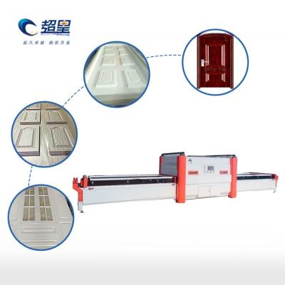 China Automatic PVC Vacuum Membrane Press Machine For Door Cabinet Kitchen Making Membrane for sale