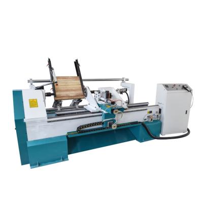 China Multifunctional CNC Wood Lathe Machine Wood Turning Lathe For Baseball Bat for sale