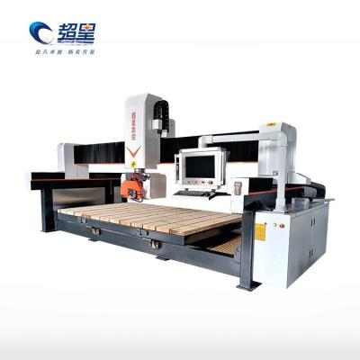 China 15 KW 4 Achsen CNC-Marmorschneider Cnc-Steinschneider-Brückensäge für Granit zu verkaufen