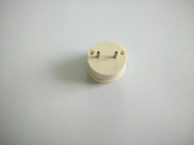 China White Plastic Injection Parts OEM / ODM Service Two Different Material for sale