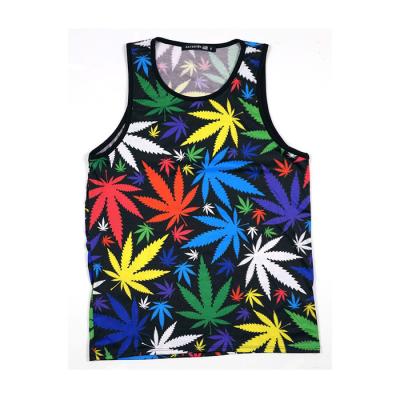 China Latest Design Custom Quick Dry Printed Tank Top QUICK DRY For Unisex for sale