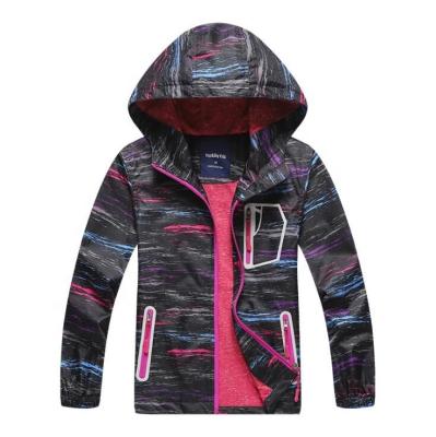 China Custom Embroidered Baby Boy's Bomber Jackets Waterproof QUICK DRY Sublimation Printing Children Windbreaker Jackets for sale