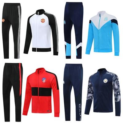 China High Quality 100% New Team Soccer Training Tracksuits Blank Soccer Jackets Custom Polyester Jackets Soccer Training Jacket for sale