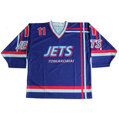 China Shirts & Custom Top Men's Team Sublimated Ice Hockey Jersey for sale