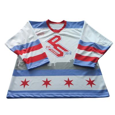 China Shirts & High Quality Sublimated Inline Reversible Mens Hockey Tops Custom Jersey for sale