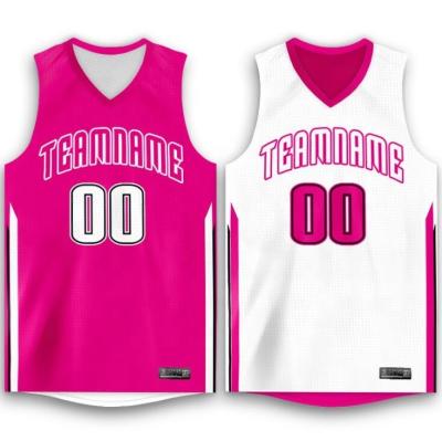 China Antibacterial Wholesale Sublimated Reversible Women Basketball Tank Top Dress With Custom Design for sale