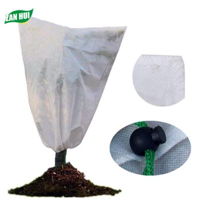 China Breathable PP Canvas Cover Agriculture Plant Antifreeze Bag Nonwoven Plant Protection for sale