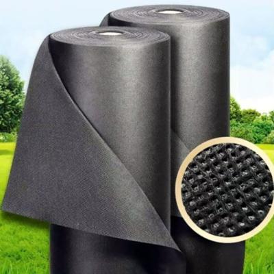 China Breathable Anti-UV Agricultural Turn-tie Weed Barrier Nonwoven Fabric Mat Garden Weed Barrier Plant Cover for sale