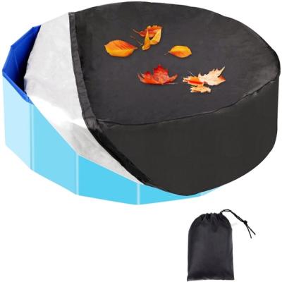 China PU Liner For One Side Nonwoven Swimming Pool Cover Spin-tie Swimming Pool Safety Cover Waterproof And Anti-Aging Outdoors for sale